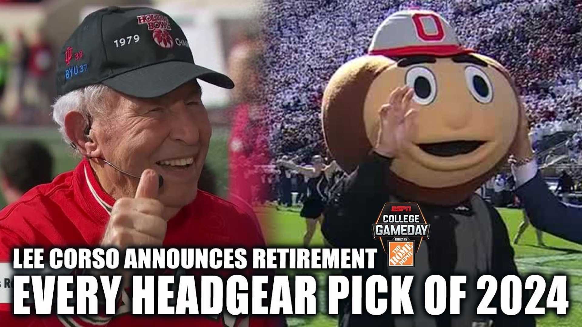 Lee Corso College Gameday Headgear Pick