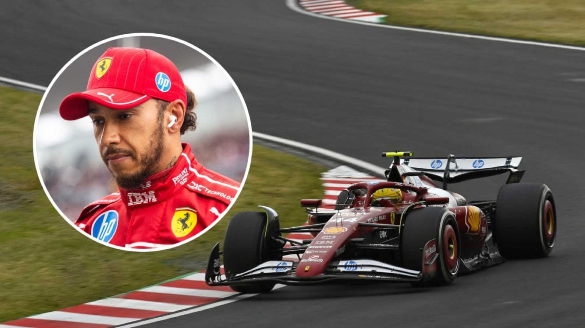 Lewis Hamilton Bahrain Grand Prix Ferrari