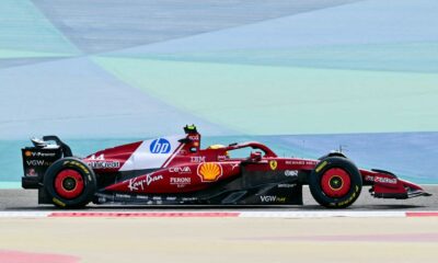 Lewis Hamilton Ferrari F1 Practice Bahrain