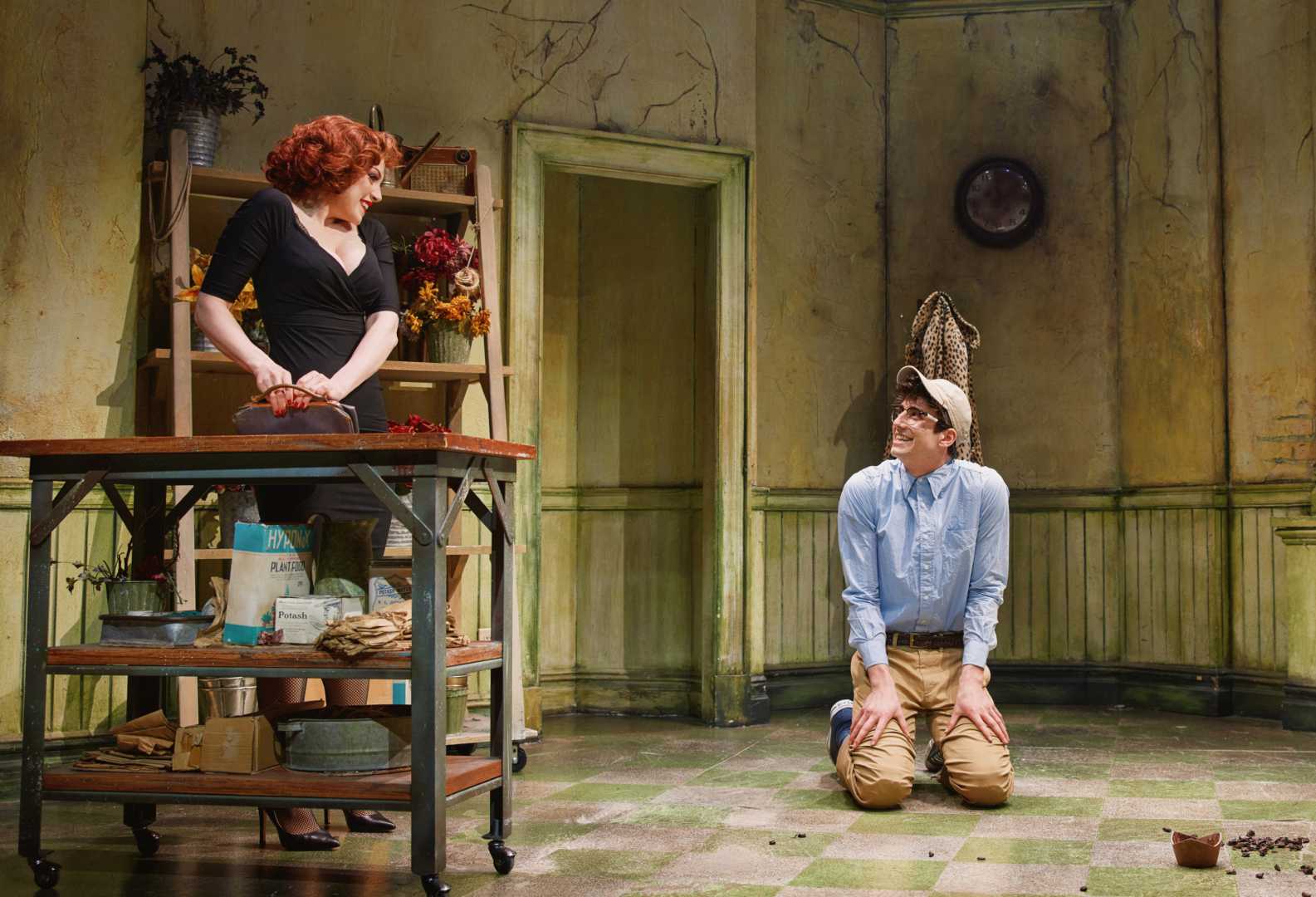 Liz Gillies Milo Manheim Little Shop Of Horrors