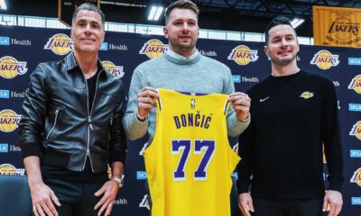 Los Angeles Lakers Basketball Team Press Conference