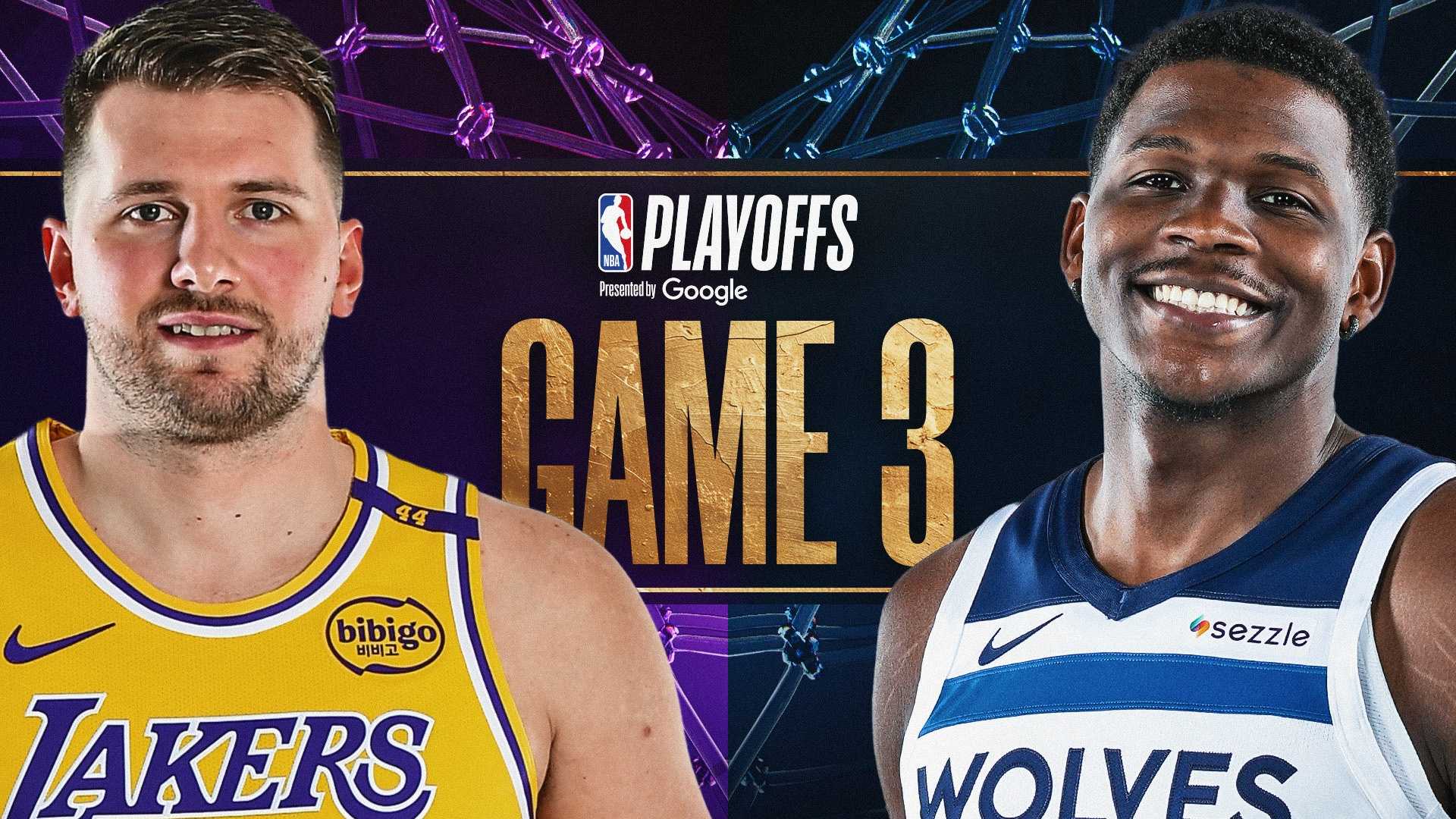 Los Angeles Lakers Vs Minnesota Timberwolves Playoff Game