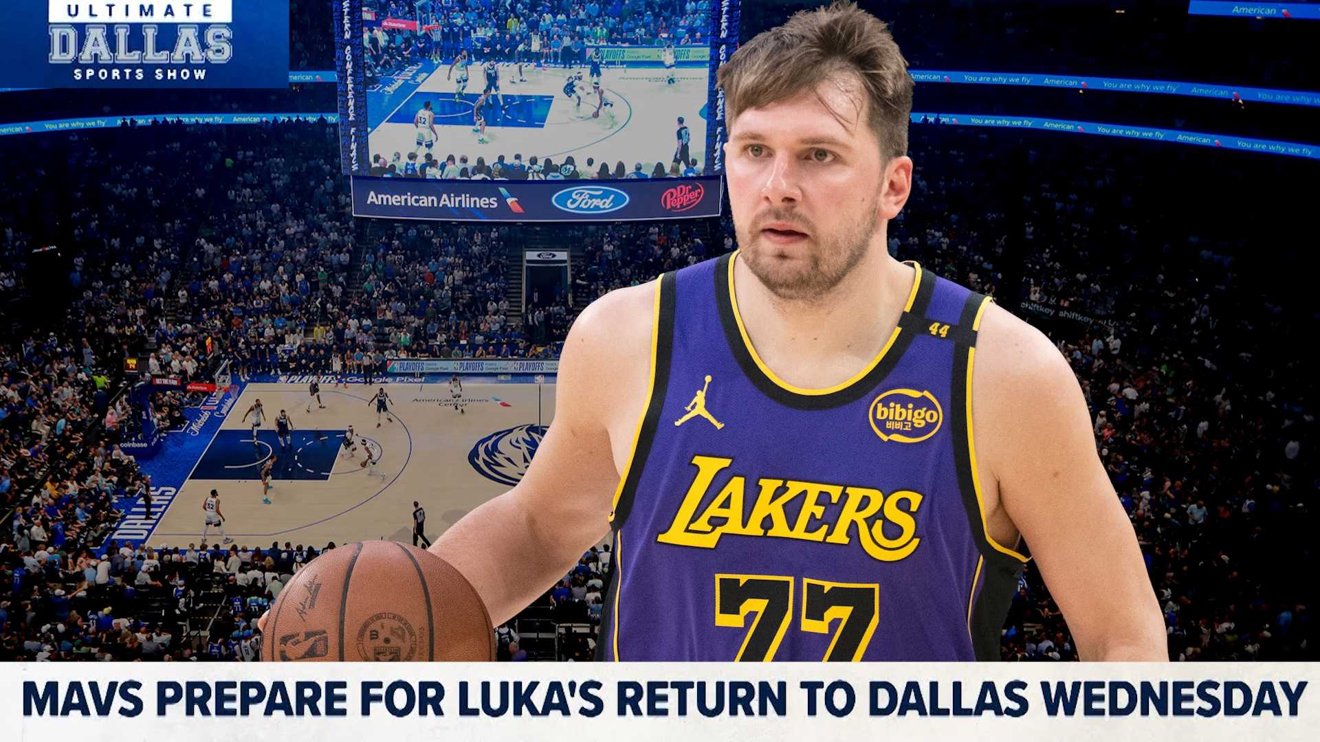 Luka Doncic Returns To Dallas Mavericks American Airlines Center