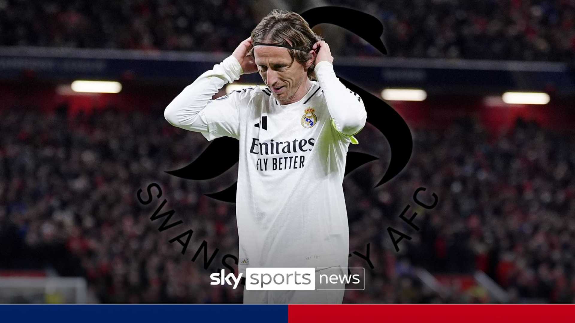 Luka Modric Swansea City Announcement
