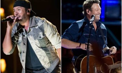 Luke Bryan Blake Shelton Doppelgänger Gas Station