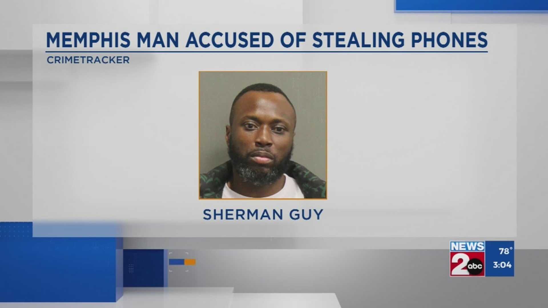 Memphis Man Stealing Phones Nashville Tourists