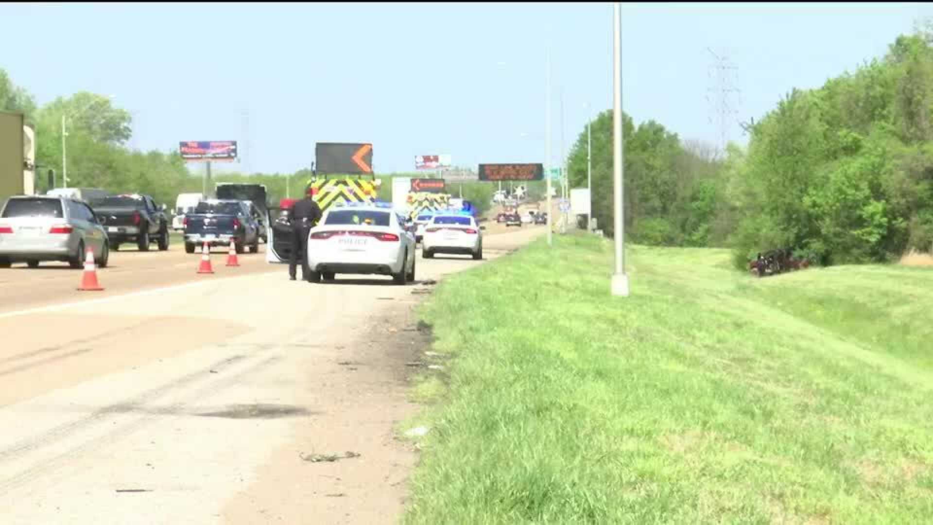 Memphis Police Chase I 55 Freeway Accident