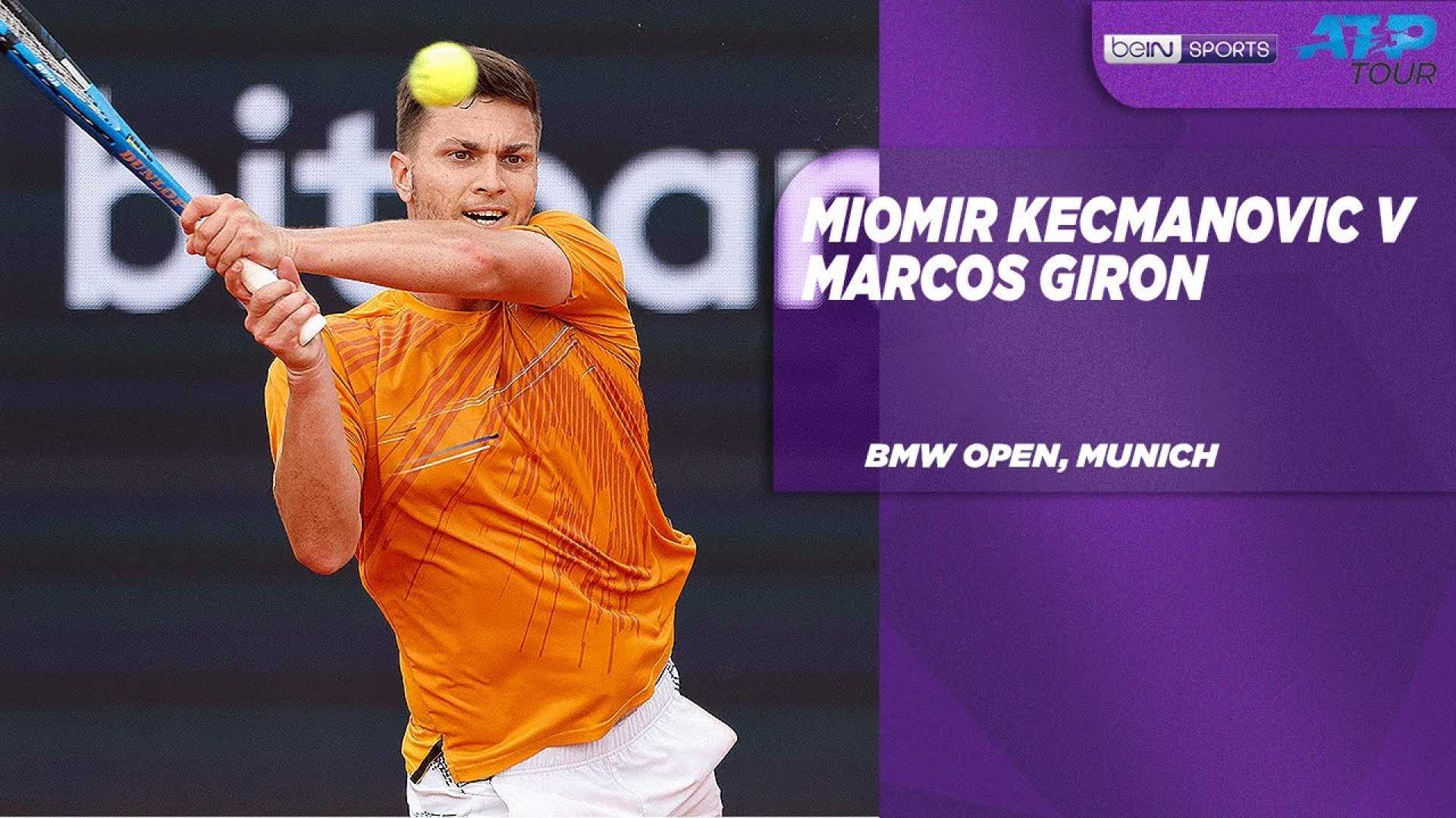 Miomir Kecmanovic Marcos Giron Tennis Match