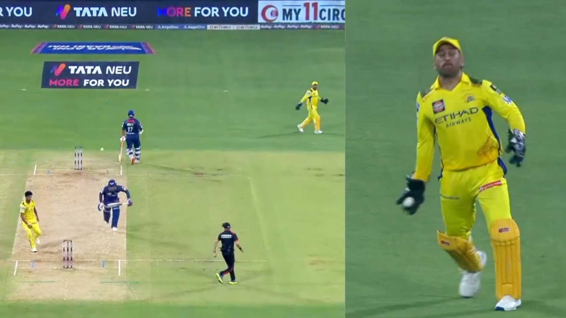 Ms Dhoni Ipl 2025 Run Out