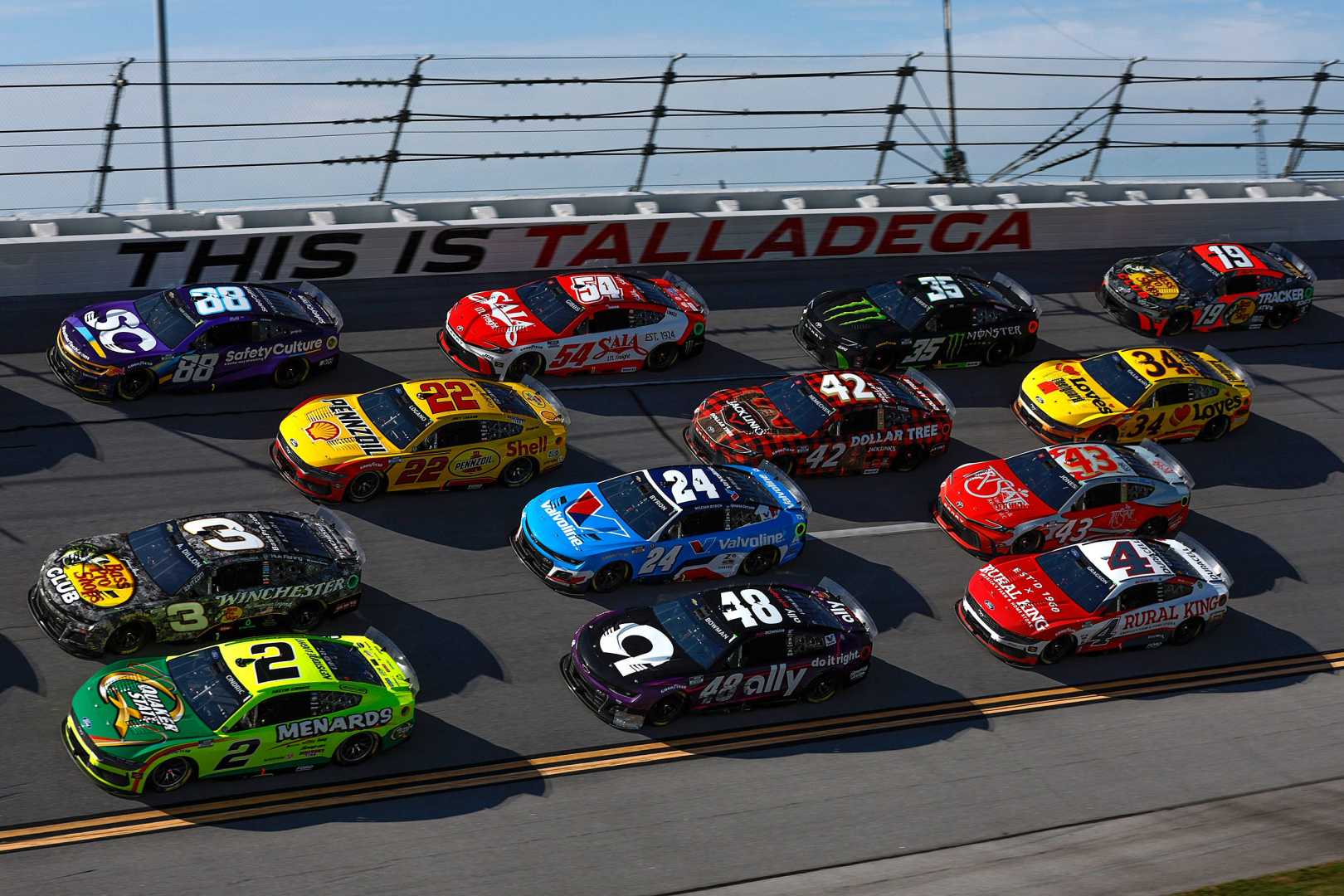 Nascar Cup Series Talladega Race