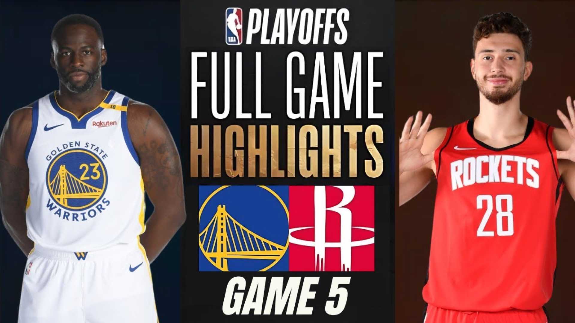 Nba Playoffs Warriors Rockets Game 5