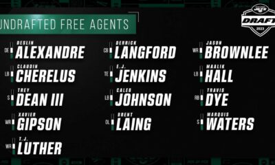 New York Jets Undrafted Free Agents Training Camp