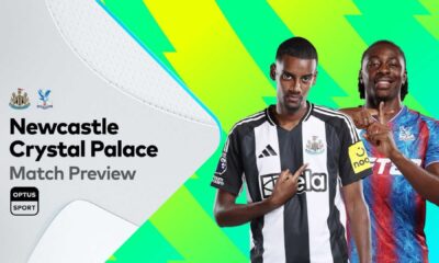 Newcastle United Crystal Palace Premier League Match
