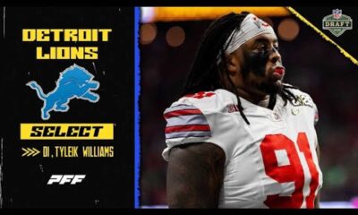 Nfl Draft Detroit Lions Tyleik Williams