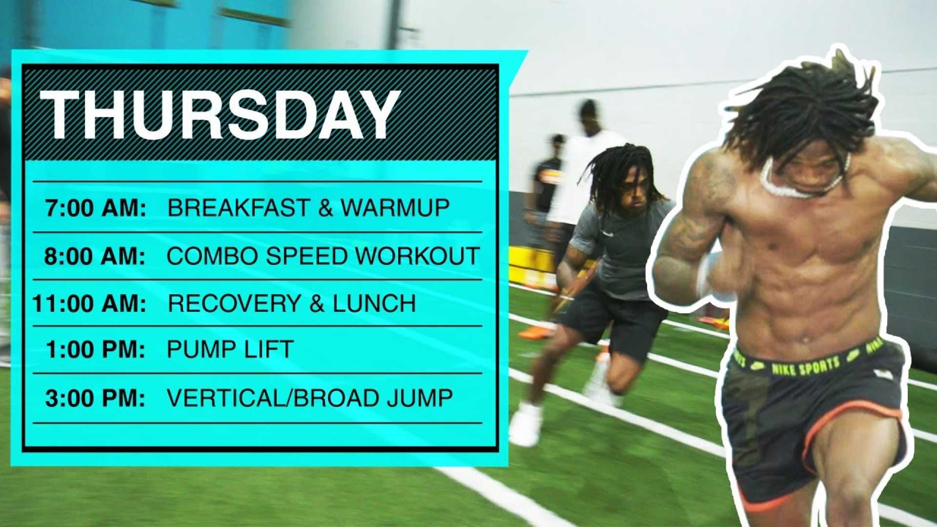 Nfl Draft Prospects Workout