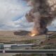 Northrop Grumman Explosion Smoke Rising