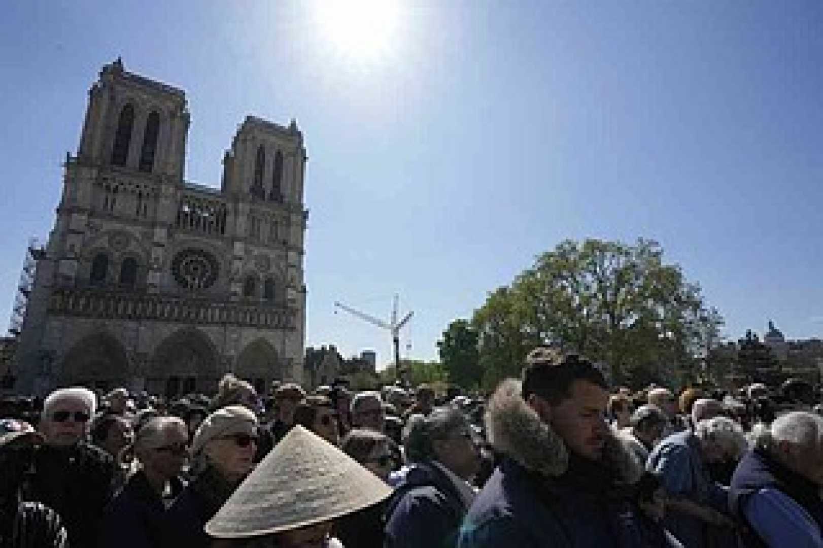 Notre Dame Cathedral Easter Mass Celebration