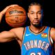 Oklahoma City Thunder Basketball Player Aaron Wiggins