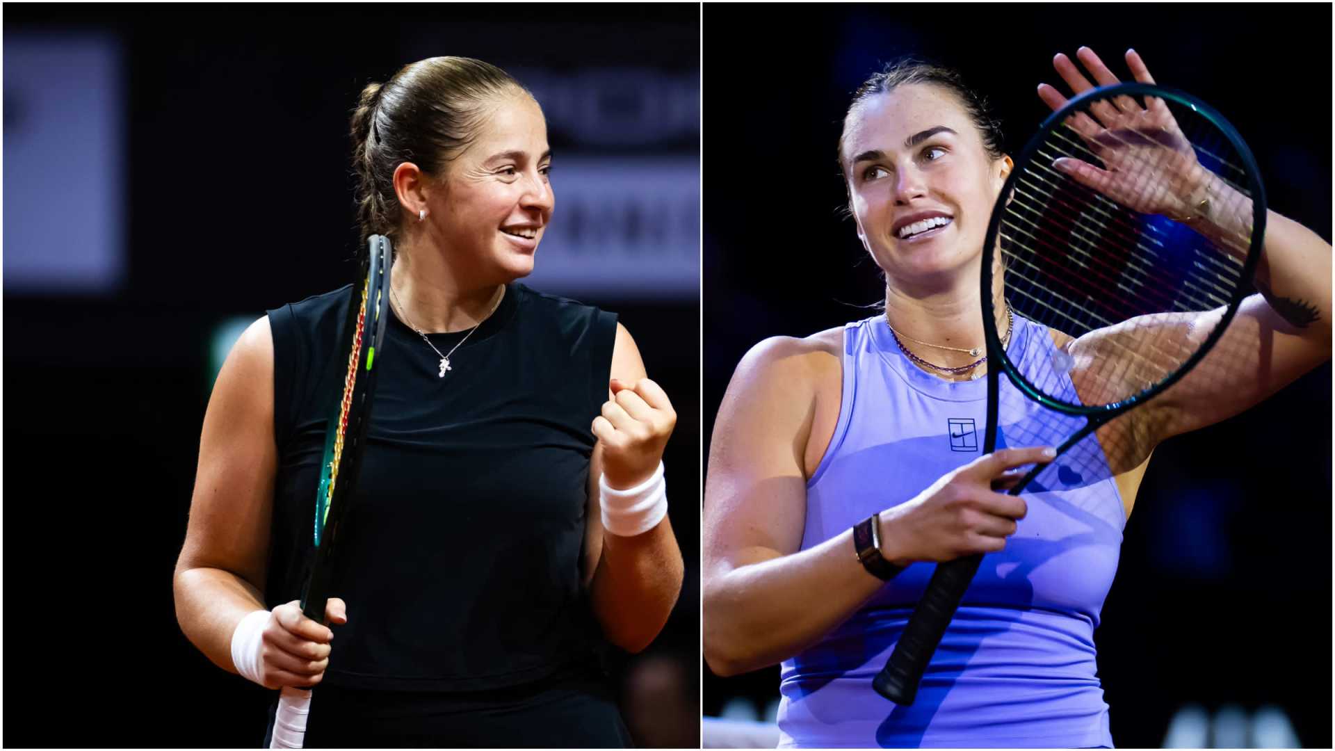 Ostapenko Sabalenka Stuttgart Grand Prix Tennis