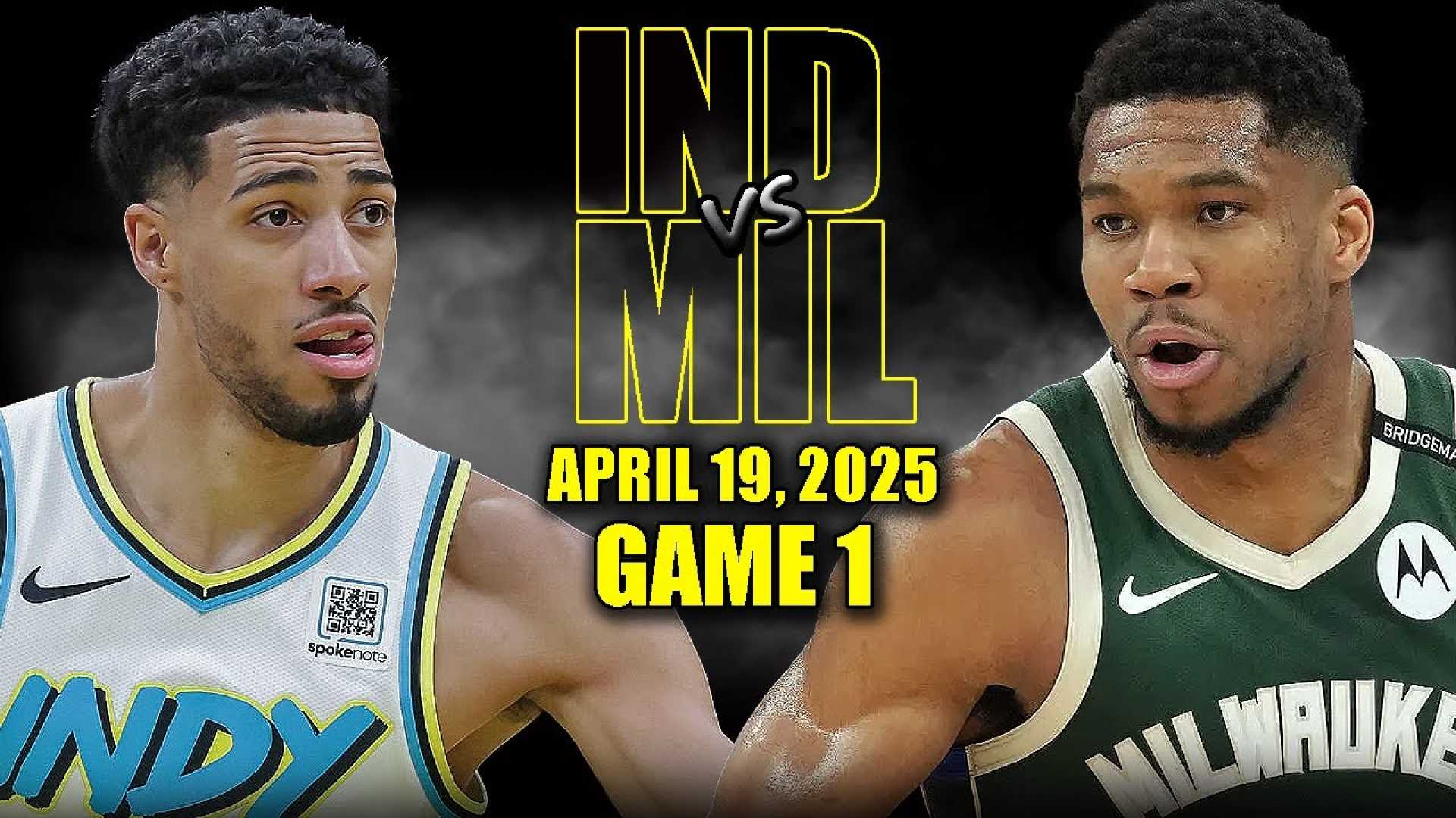 Pacers Vs Bucks Nba Playoff Game