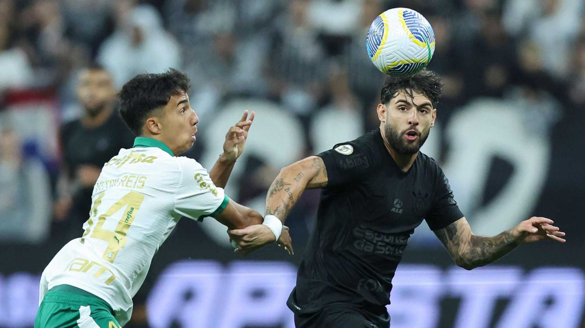 Palmeiras Corinthians Derby Brazil Soccer Match