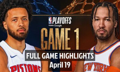Pistons Knicks Game 2 April 2025 Highlights