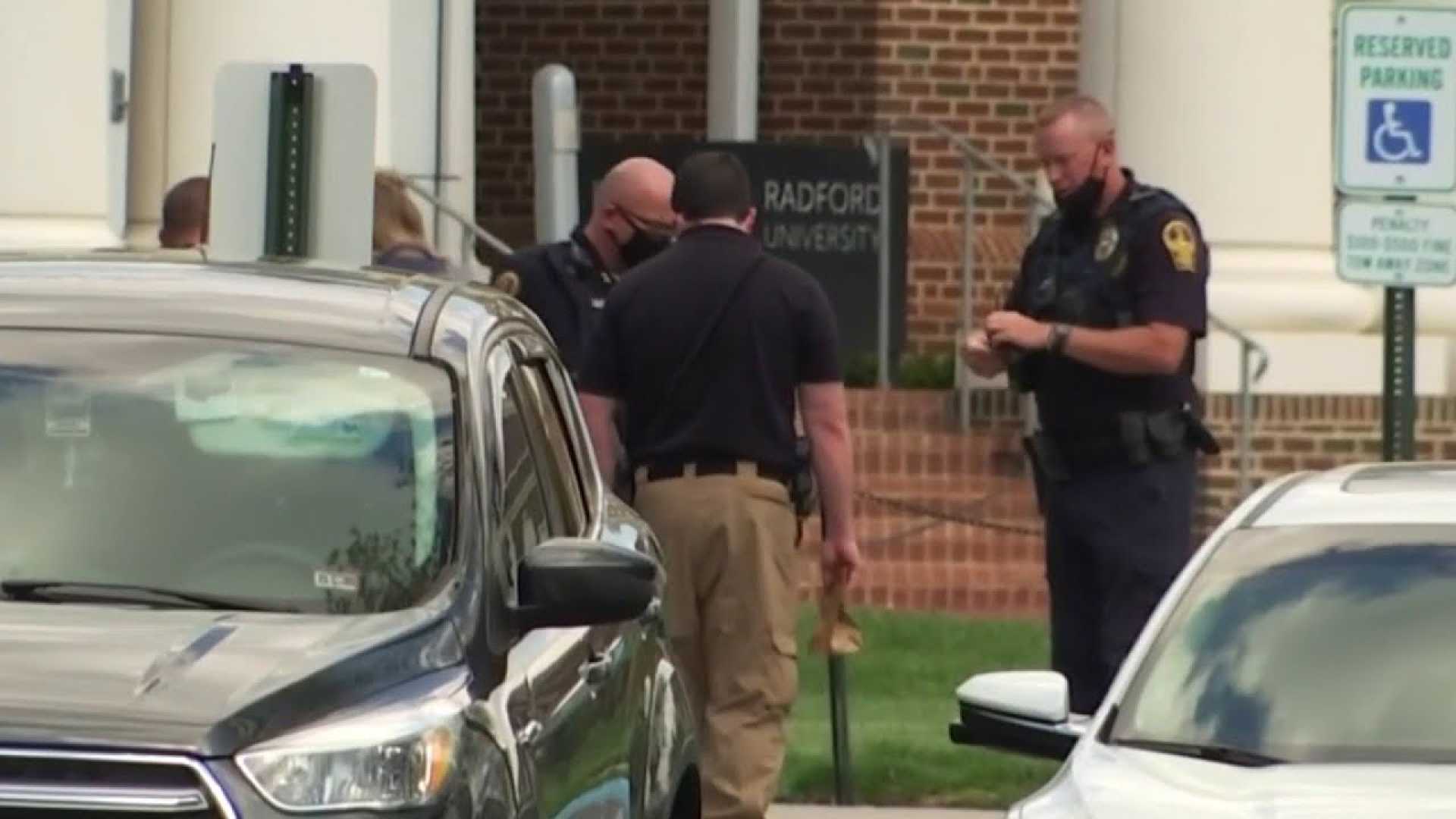 Radford University Shooting Police Scene