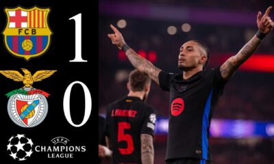 Raphinha Barcelona Champions League Highlights