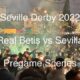 Real Betis Sevilla Derby Crowd Celebration