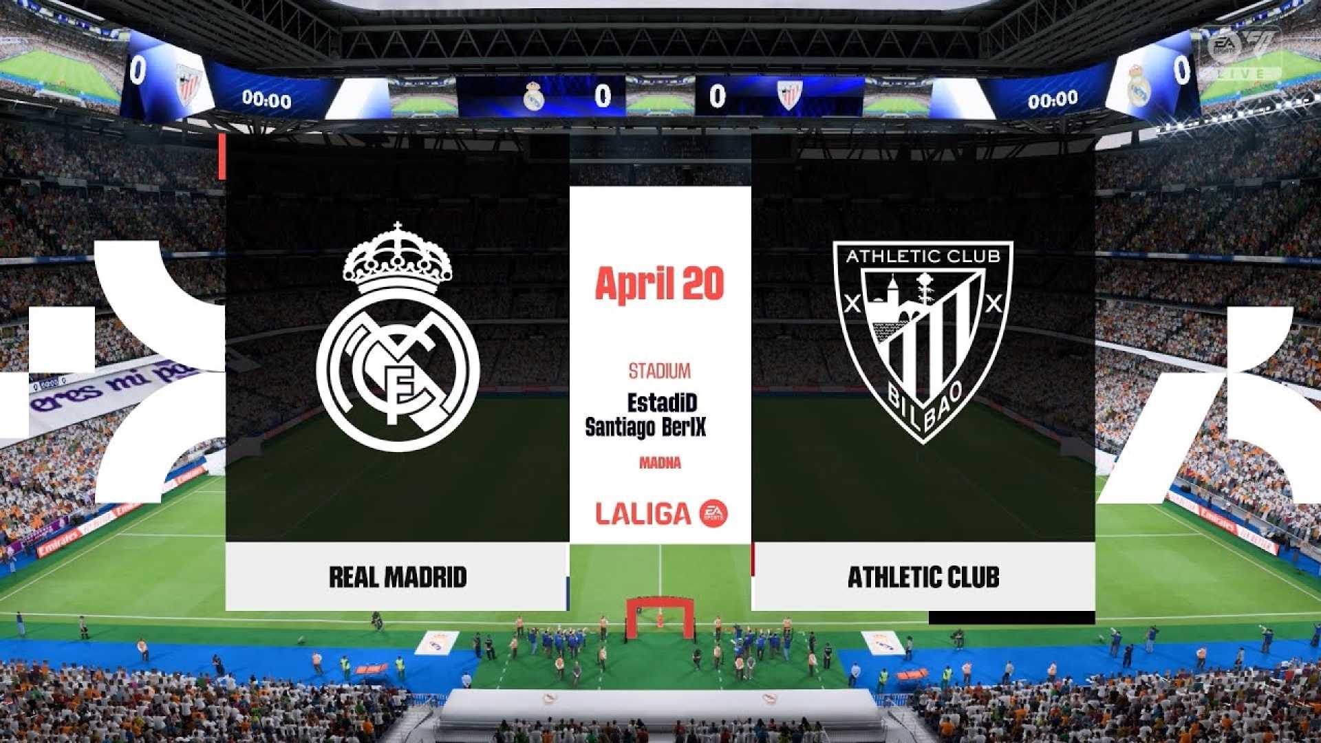 Real Madrid Vs Athletic Club April 2025