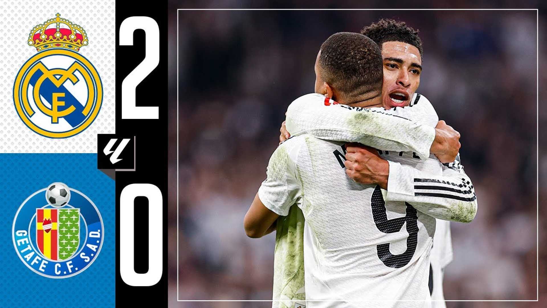 Real Madrid Vs Getafe Football Match