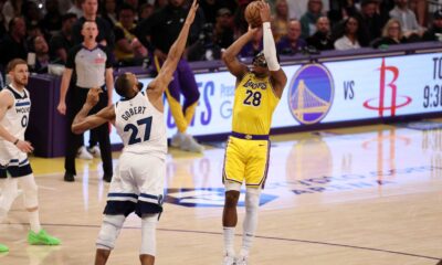 Rui Hachimura Wearing Protective Mask During Nba Game