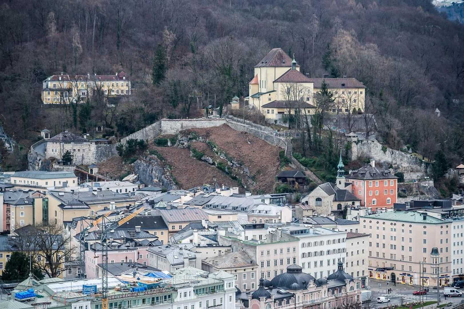 Salzburg Austria Tunnel Mountain Construction Controversy
