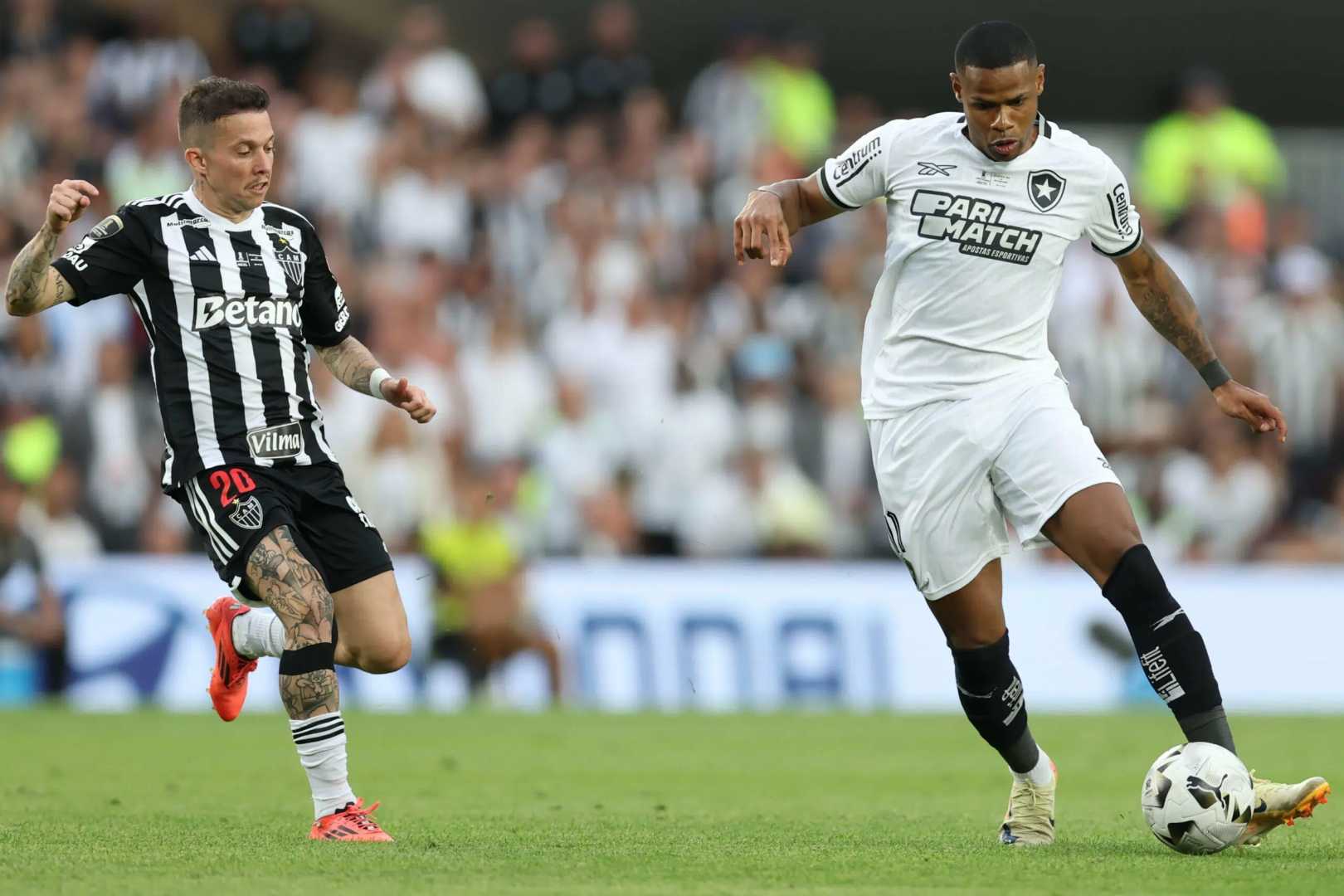 Santos Atletico Mineiro Soccer Match