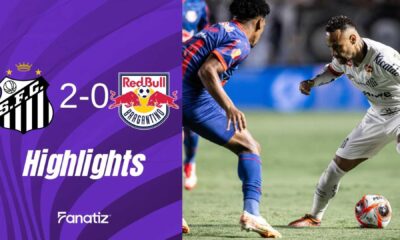 Santos Vs Rb Bragantino Brazilian Football Match