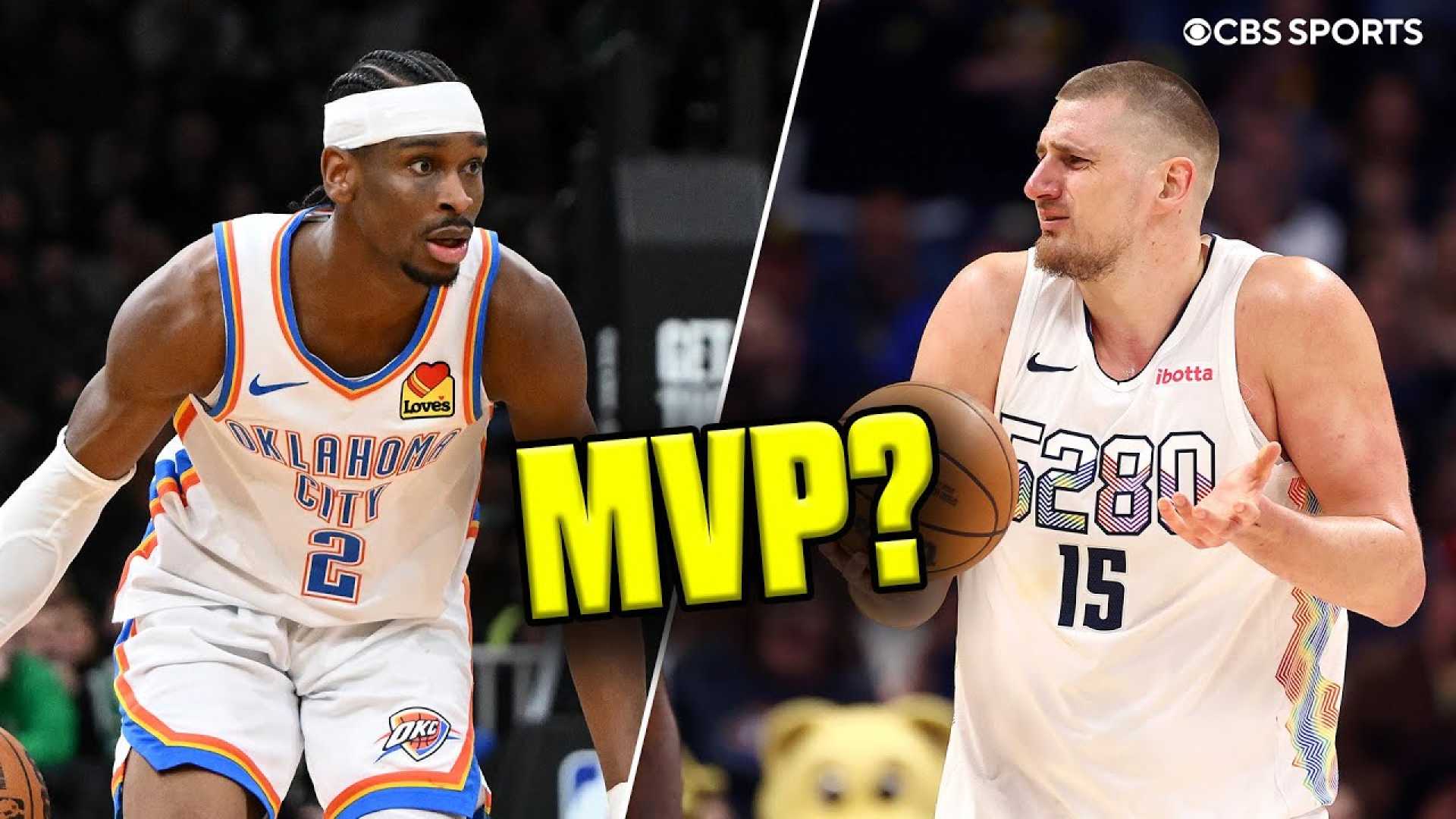 Shai Gilgeous Alexander Nikola Jokić Mvp Race 2025