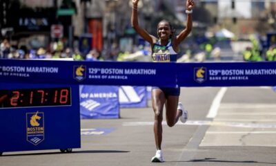 Sharon Lokedi Boston Marathon Victory