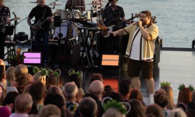 Singer Performance Outdoor Stage Hawaii