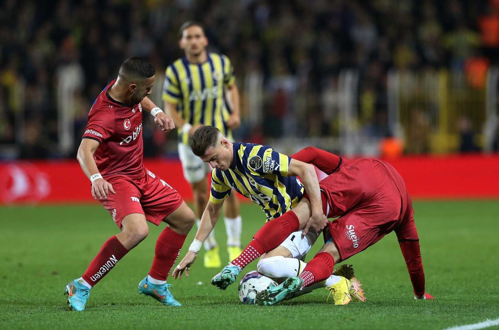 Sivasspor Vs Fenerbahce Football Match