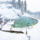 Snow Showers In Jackson Wyoming Spring