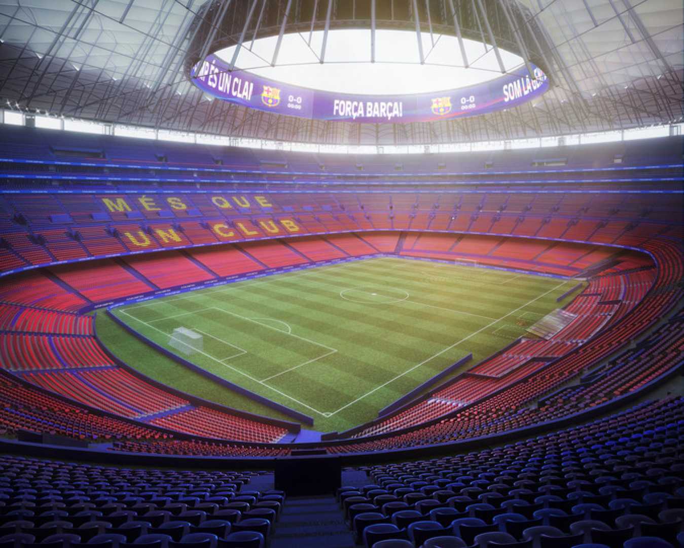 Spotify Camp Nou Renovation Images