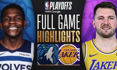 Timberwolves Versus Lakers Game 1 Highlights