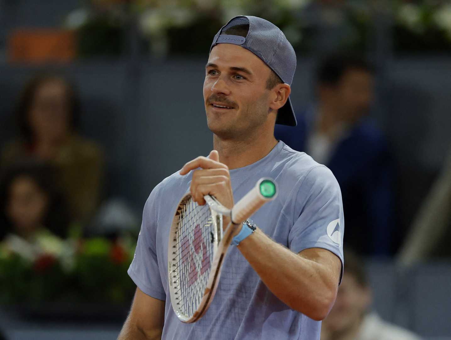Tommy Paul Tennis Match Madrid
