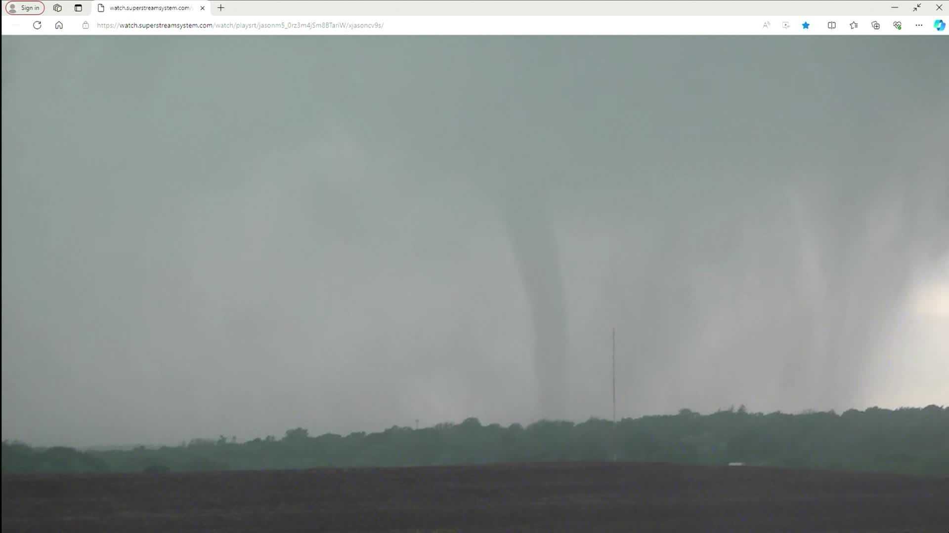 Tornado Approaching Essex Iowa