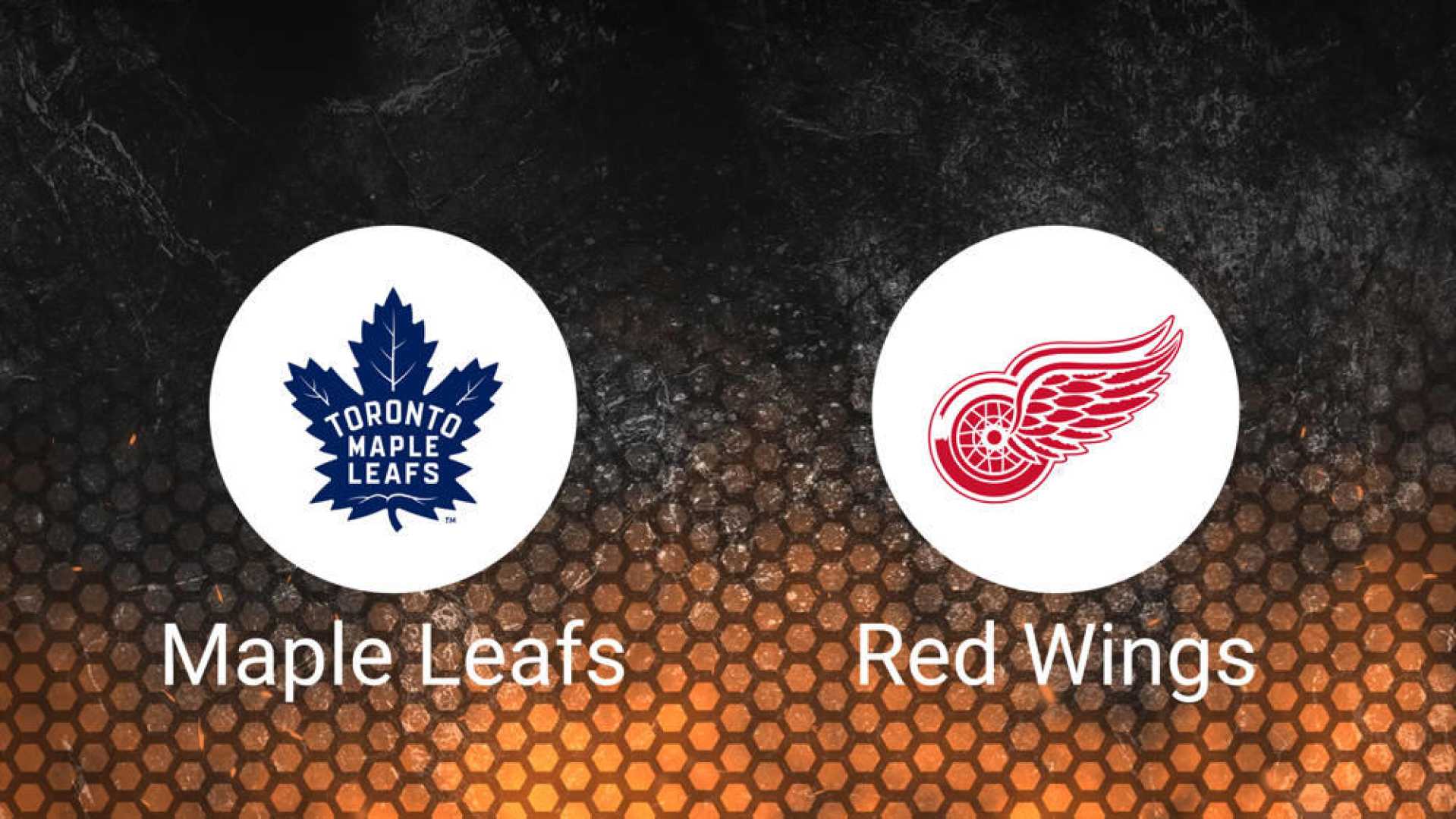 Toronto Maple Leafs Detroit Red Wings Matchup April 2025