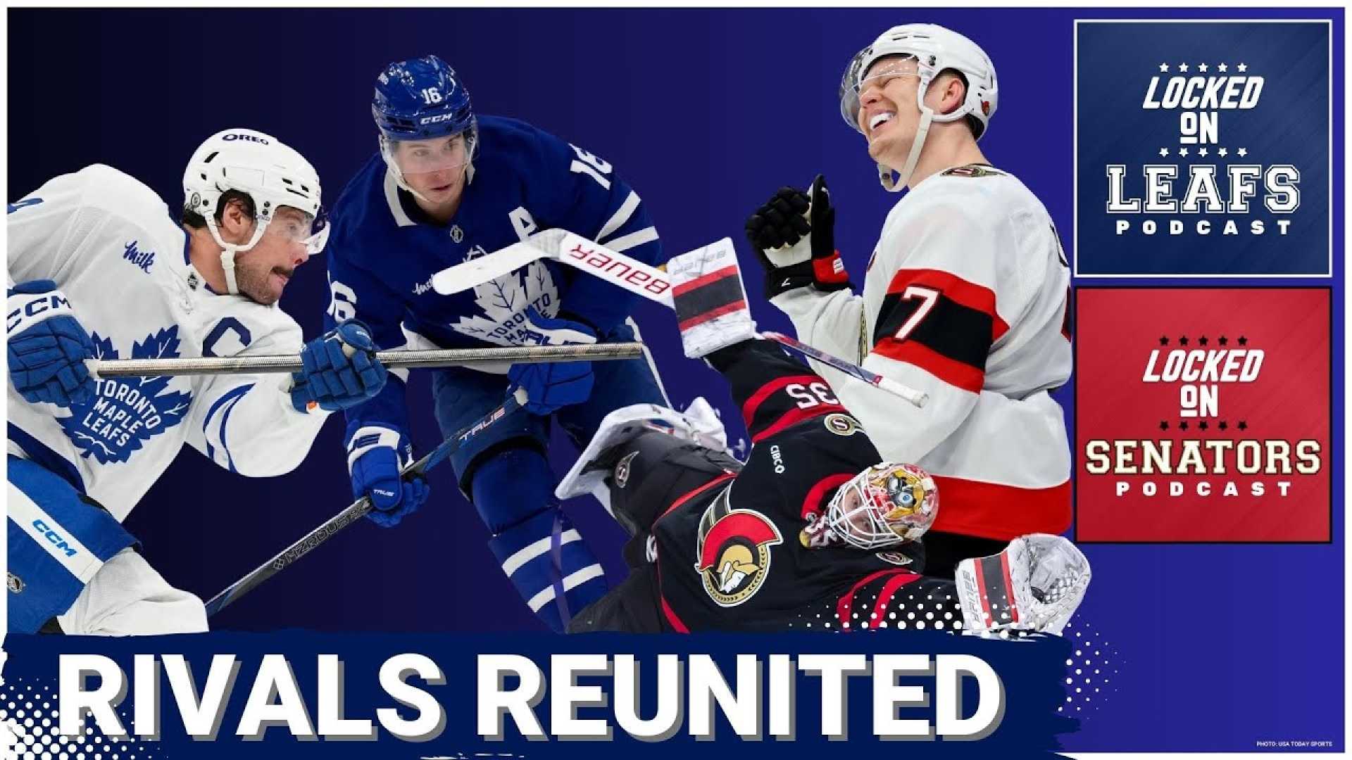 Toronto Maple Leafs Ottawa Senators Playoff Hockey