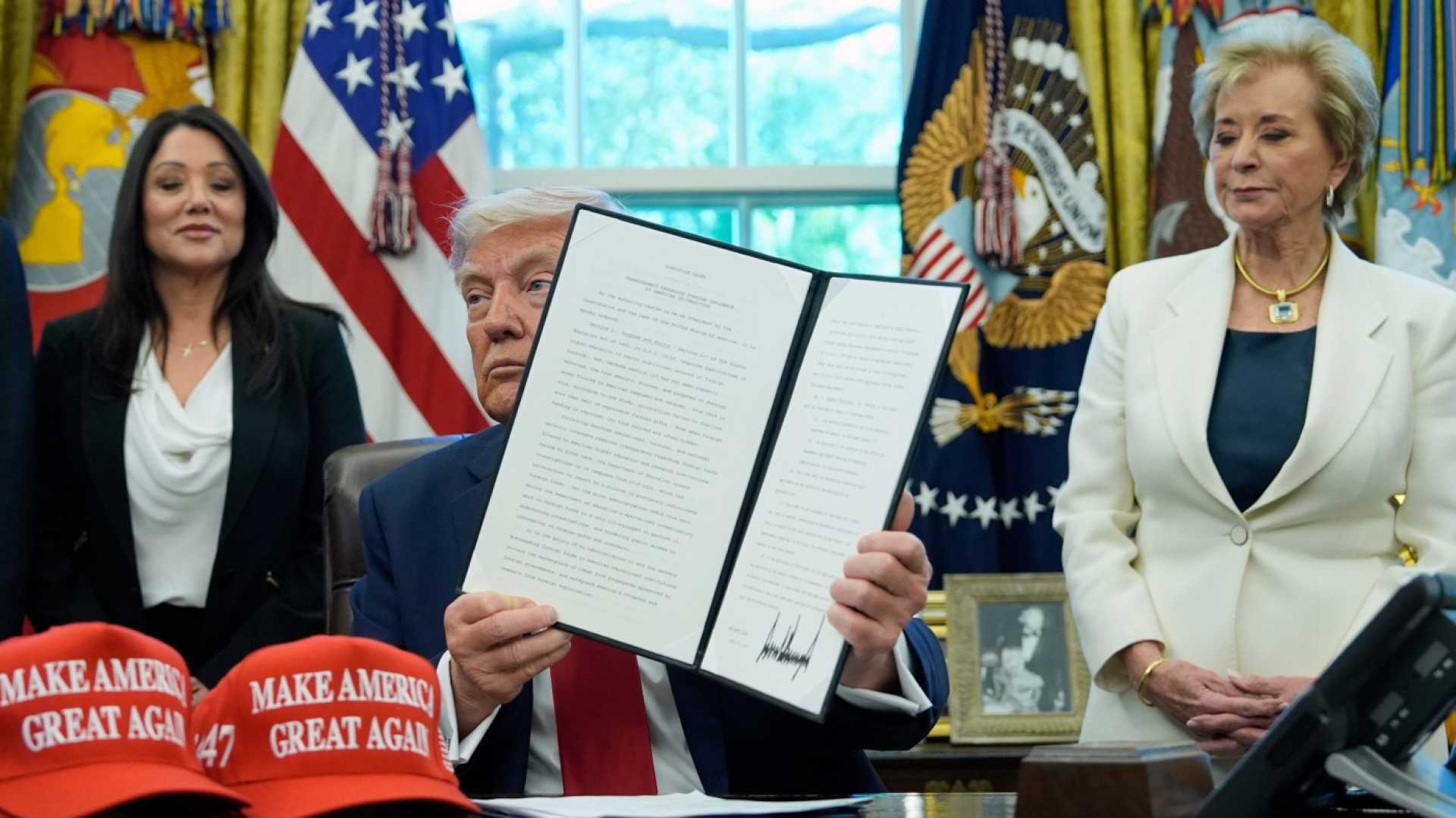 Trump Signing Executive Order On College Accreditation