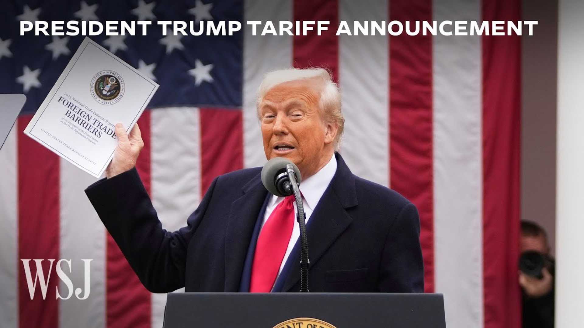 Trump Tariffs Announcement Press Conference