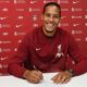 Virgil Van Dijk Liverpool Contract Signing