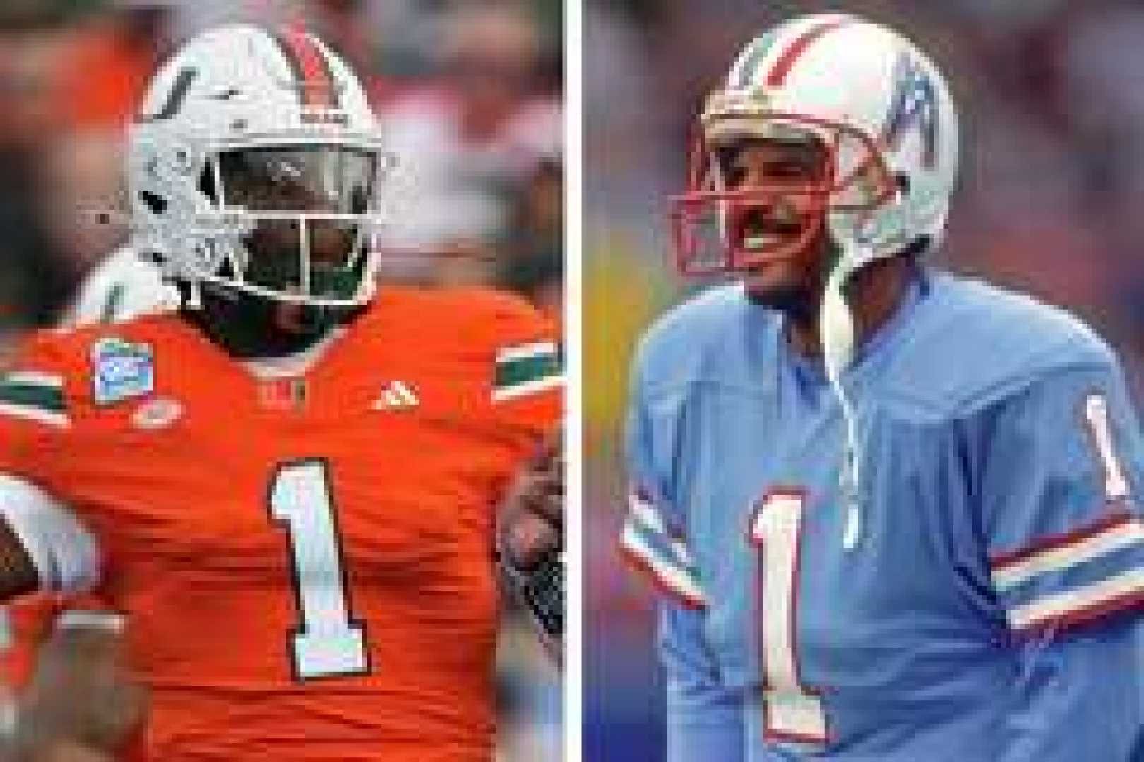 Warren Moon Cam Ward Nfl Draft